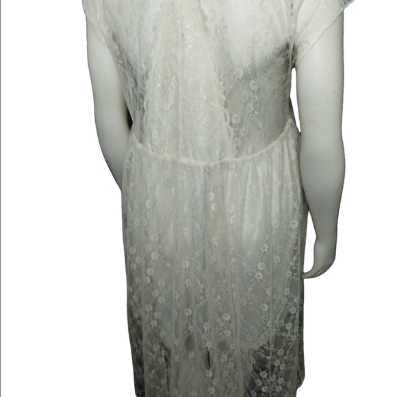 Altar'd State Women's Cottagecore Romantic Victorian Lace‎ Soft Girl Dress Large - Picture 6 of 11